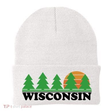 Wisconsin Retro Nature Beanie