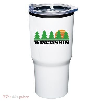 Wisconsin Retro Nature Tumbler