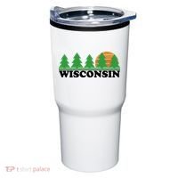 Wisconsin Retro Nature Tumbler thumb 0