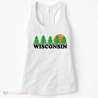 Wisconsin Retro Nature Women's Tank Top thumb 0