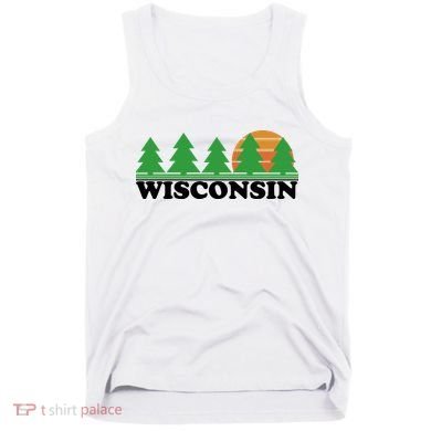 Wisconsin Retro Nature Tank Top