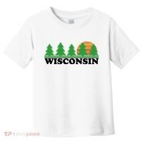 Wisconsin Retro Nature Toddler T-Shirt thumb 0
