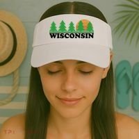 Wisconsin Retro Nature Visor thumb 2