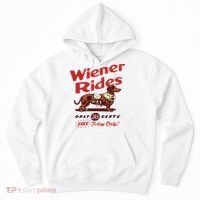 Wiener Rides Only 25 Cents Dachshund Free Today Only Hoodie thumb 0