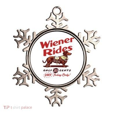 Wiener Rides Only 25 Cents Dachshund Free Today Only Ornament