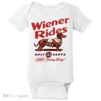 Wiener Rides Only 25 Cents Dachshund Free Today Only Baby Bodysuit thumb 0