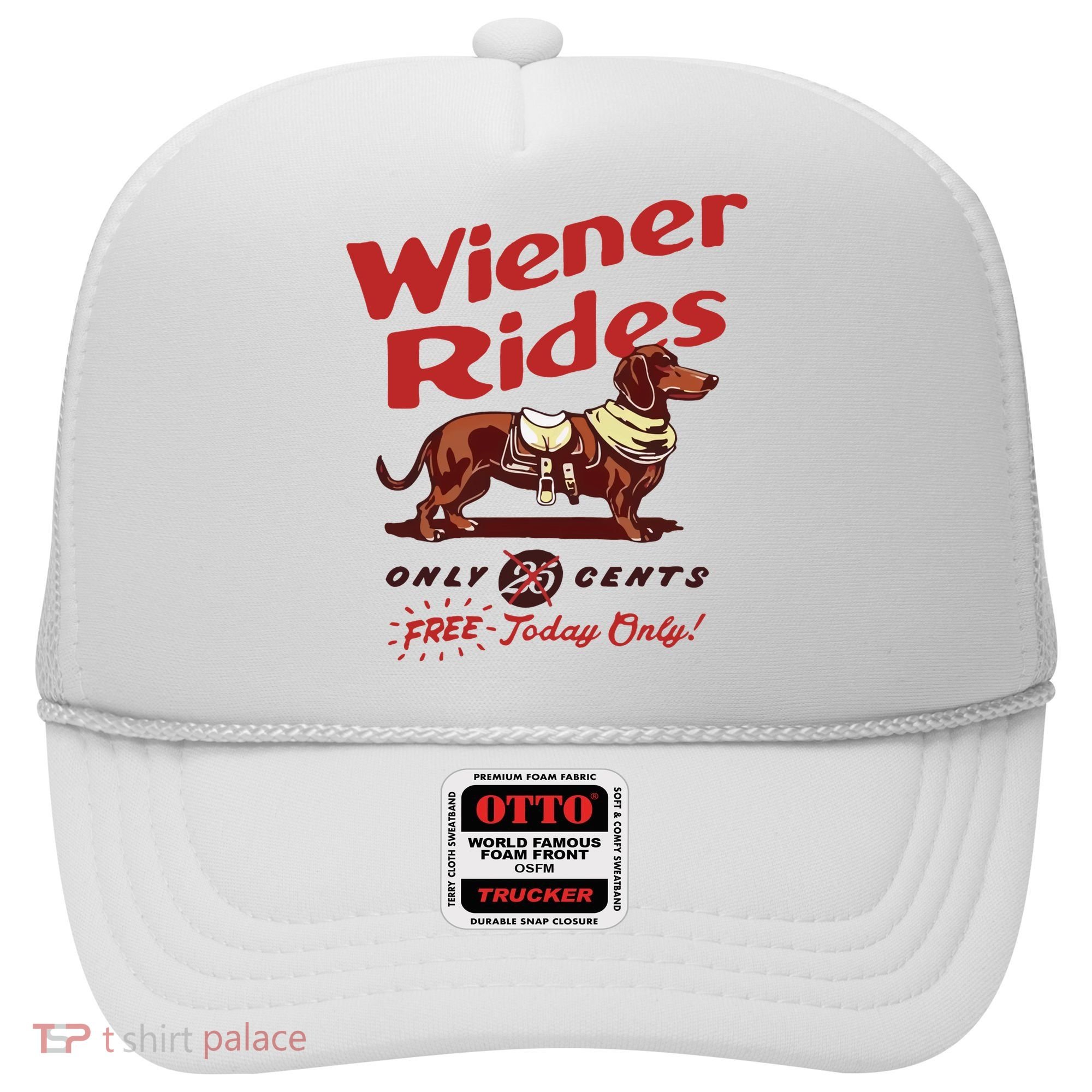 Wiener Rides Only 25 Cents Dachshund Free Today Only Hat