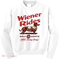 Wiener Rides Only 25 Cents Dachshund Free Today Only Kids Sweatshirt thumb 0