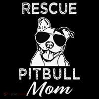 Womens Rescue Pitbull Dog Mom Funny Cute Womens Coffee Mug thumb 5