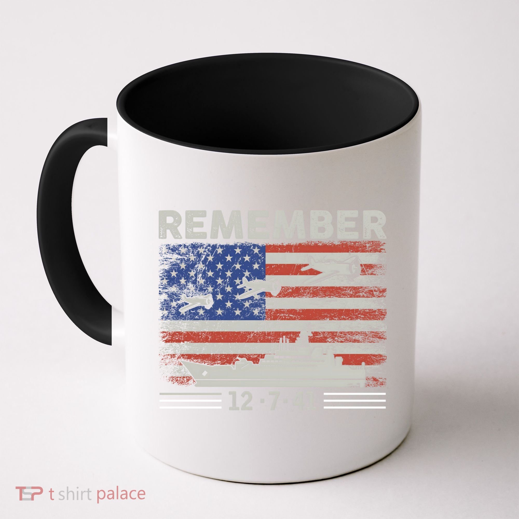 Wwii Remember Pearl Harbor Memorial Day December 7th 1941 Gift Coffee Mug