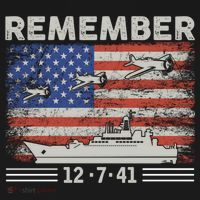 Wwii Remember Pearl Harbor Memorial Day December 7th 1941 Gift Pajama Set thumb 2
