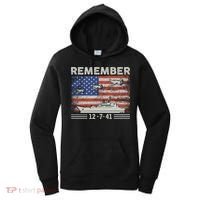 Wwii Remember Pearl Harbor Memorial Day December 7th 1941 Gift Women's Hoodie thumb 0