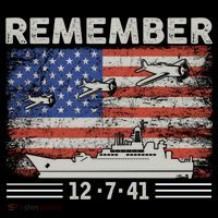 Wwii Remember Pearl Harbor Memorial Day December 7th 1941 Gift Women's Hoodie thumb 2