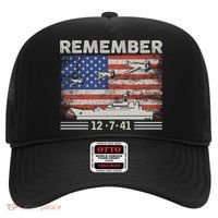 Wwii Remember Pearl Harbor Memorial Day December 7th 1941 Gift Hat thumb 0