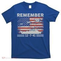 Wwii Remember Pearl Harbor Memorial Day December 7th 1941 Gift T-Shirt thumb 0
