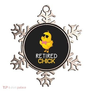 Women's Retirement Party Gift Cute Gift Retired Chick Gift Ornament