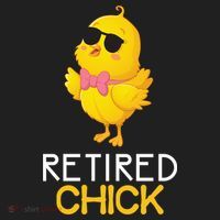 Women's Retirement Party Gift Cute Gift Retired Chick Gift Golf Towel thumb 3