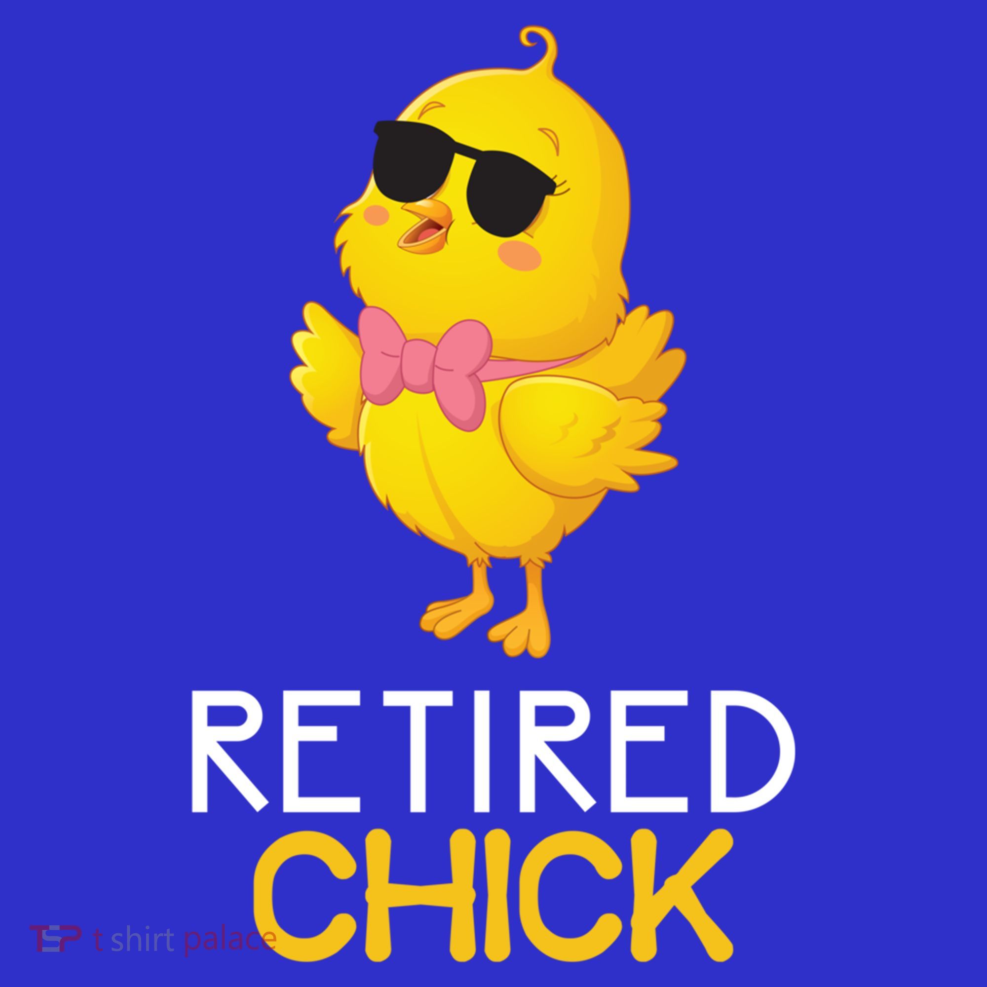 Women's Retirement Party Gift Cute Gift Retired Chick Gift Women's Tank Top