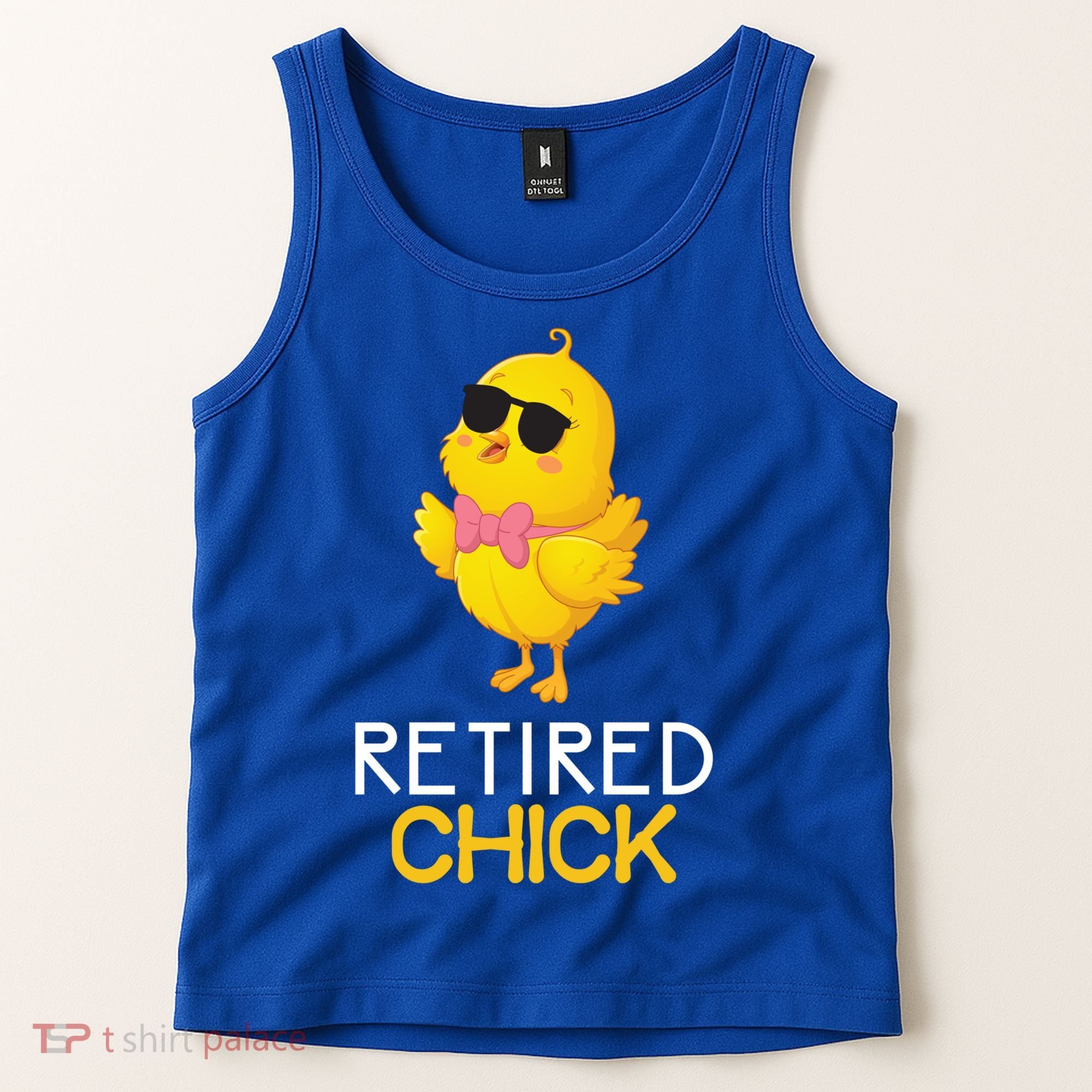 Women's Retirement Party Gift Cute Gift Retired Chick Gift Tank Top
