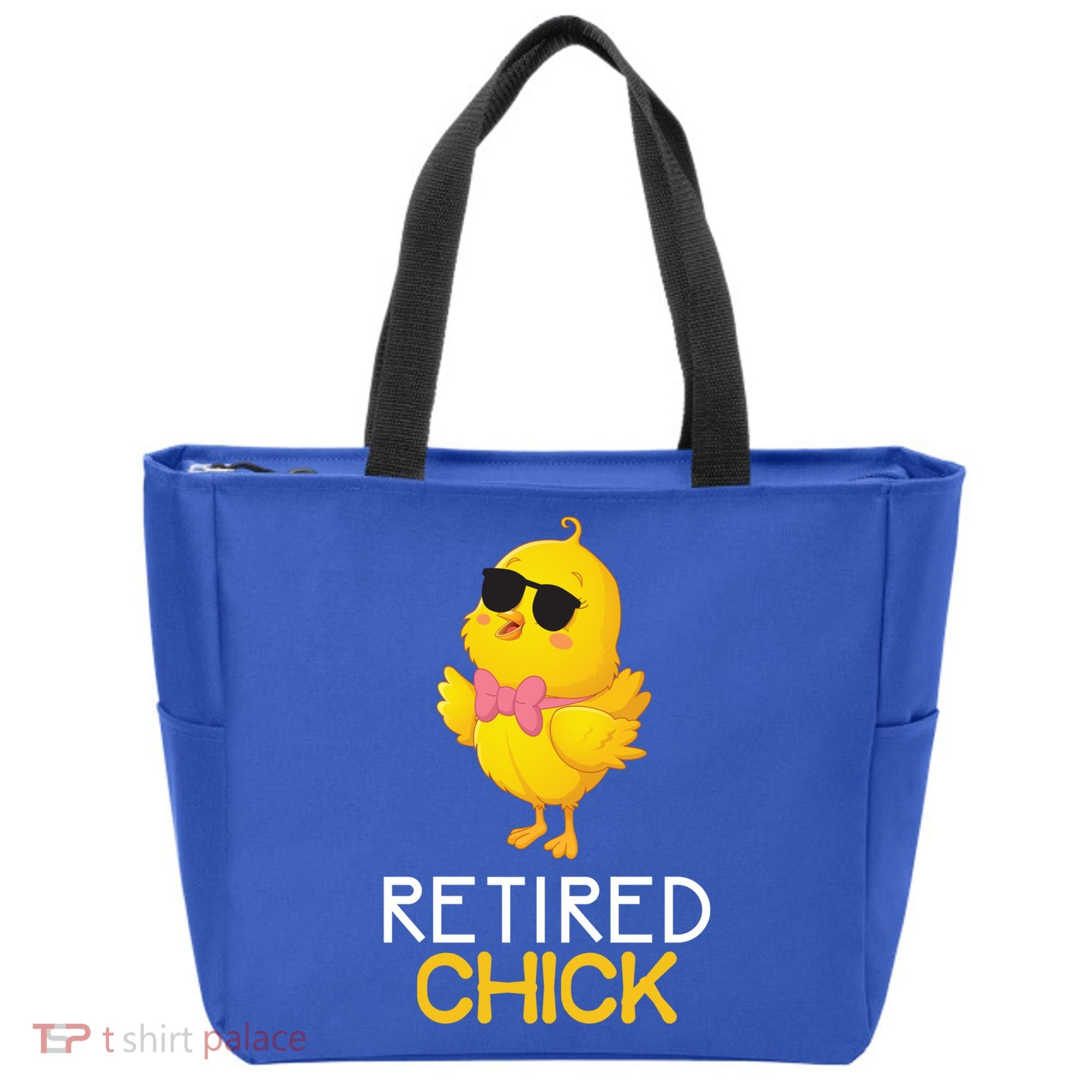 Women's Retirement Party Gift Cute Gift Retired Chick Gift Tote Bag