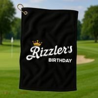 W Rizz Rizzler RizzlerS Birthday Ns Golf Towel thumb 1