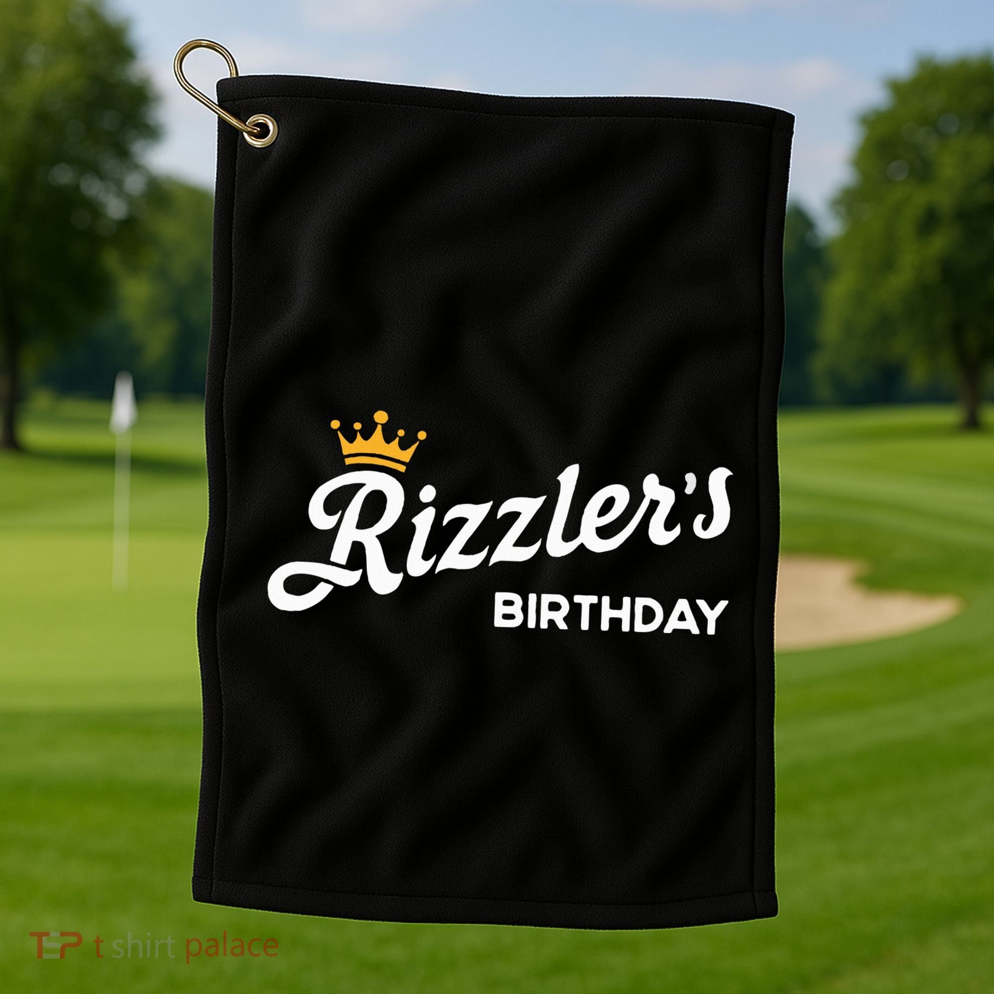 W Rizz Rizzler RizzlerS Birthday Ns Golf Towel