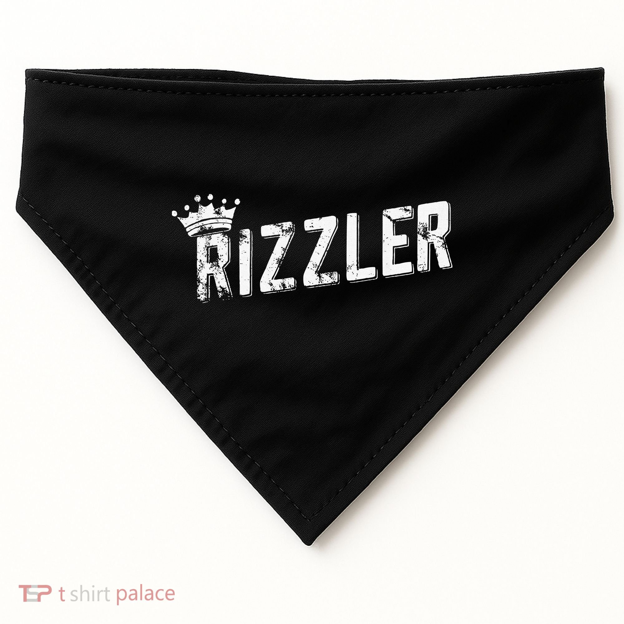 W Rizz Rizzler The Rizz God USA-Made Doggie Bandana