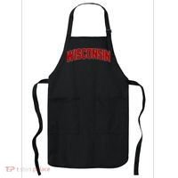 Wisconsin Retro State Apron thumb 0