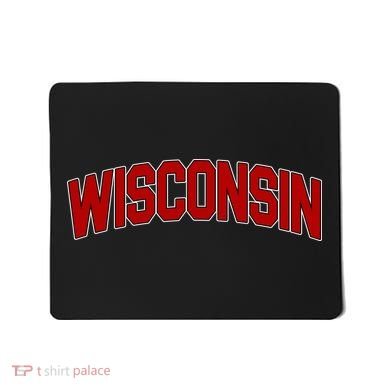 Wisconsin Retro State Mousepad