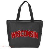 Wisconsin Retro State Tote Bag thumb 0