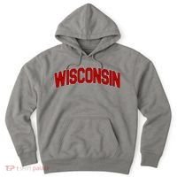 Wisconsin Retro State Hoodie thumb 0