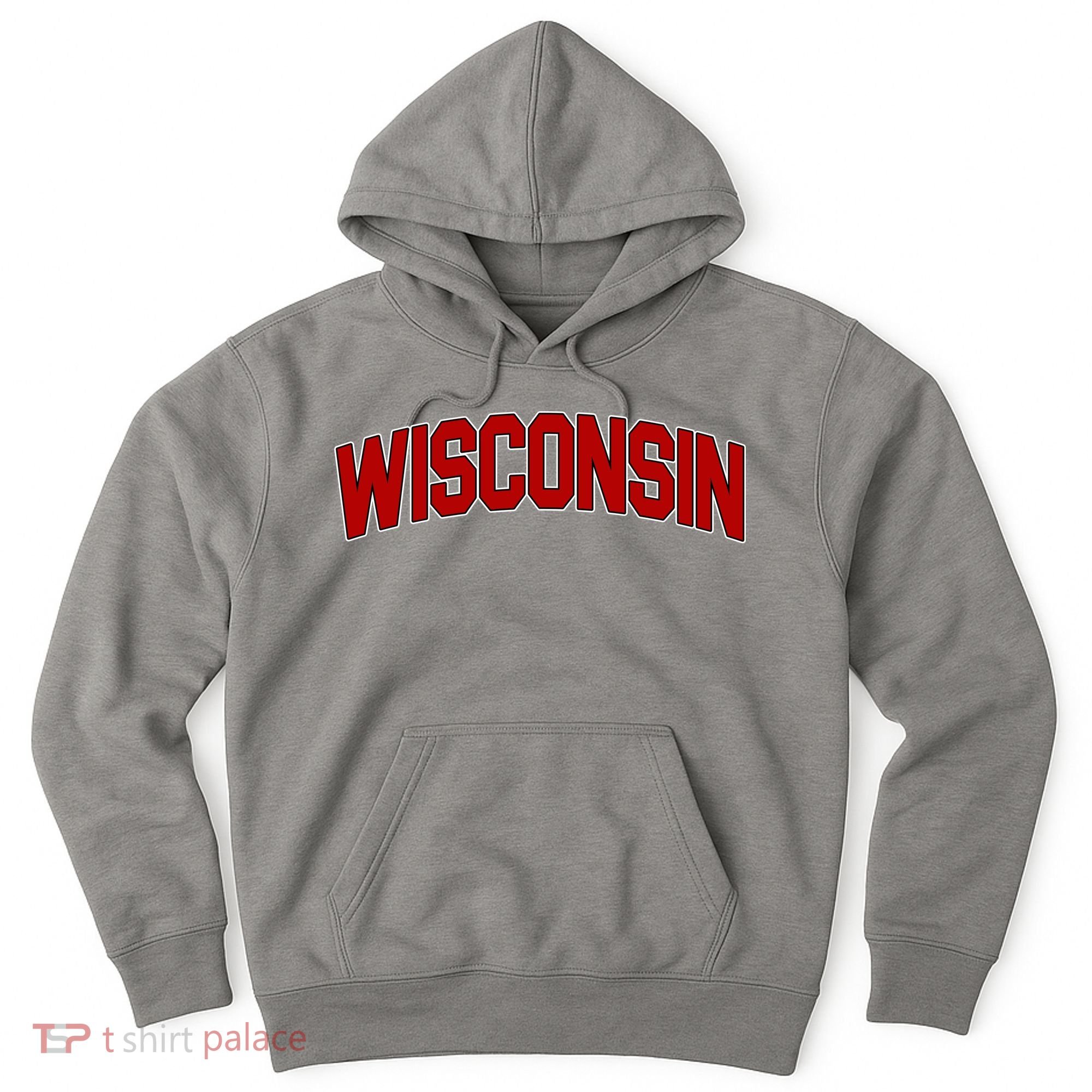 Wisconsin Retro State Hoodie