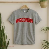 Wisconsin Retro State T-Shirt thumb 2