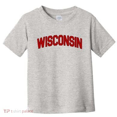 Wisconsin Retro State Toddler T-Shirt