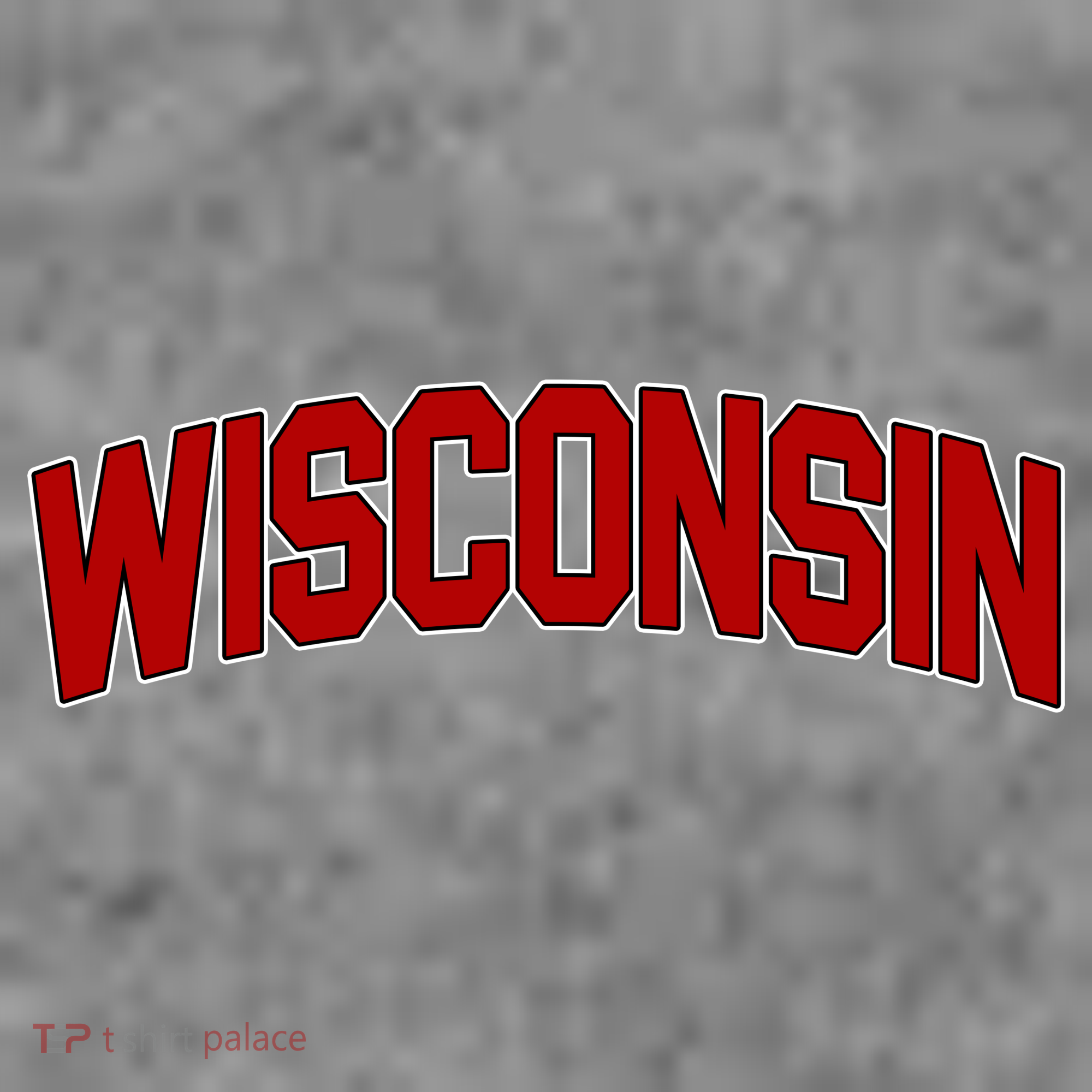 Wisconsin Retro State Kids T-Shirt