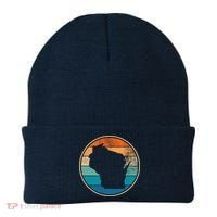 Wisconsin Retro Sunset State Beanie thumb 0