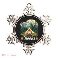 Women Read Smore Books Cute Campfire Outfit For Book Lover Ornament thumb 0