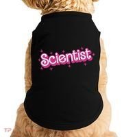 Women Retro Scientist Science Teacher Back To School Doggie Tank thumb 0