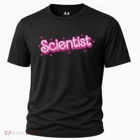 Women Retro Scientist Science Teacher Back To School Cooling Performance Crew T-Shirt thumb 0
