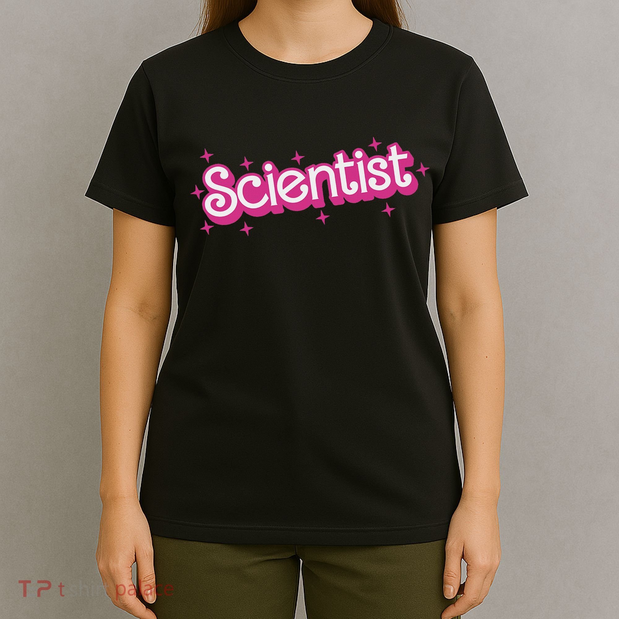 Women Retro Scientist Science Teacher Back To School T-Shirt