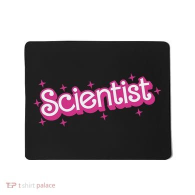 Women Retro Scientist Science Teacher Back To School Mousepad