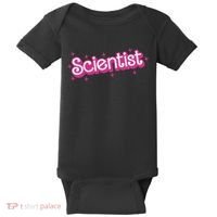Women Retro Scientist Science Teacher Back To School Baby Bodysuit thumb 0