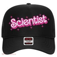 Women Retro Scientist Science Teacher Back To School Hat thumb 0