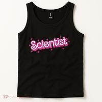 Women Retro Scientist Science Teacher Back To School Tank Top thumb 2
