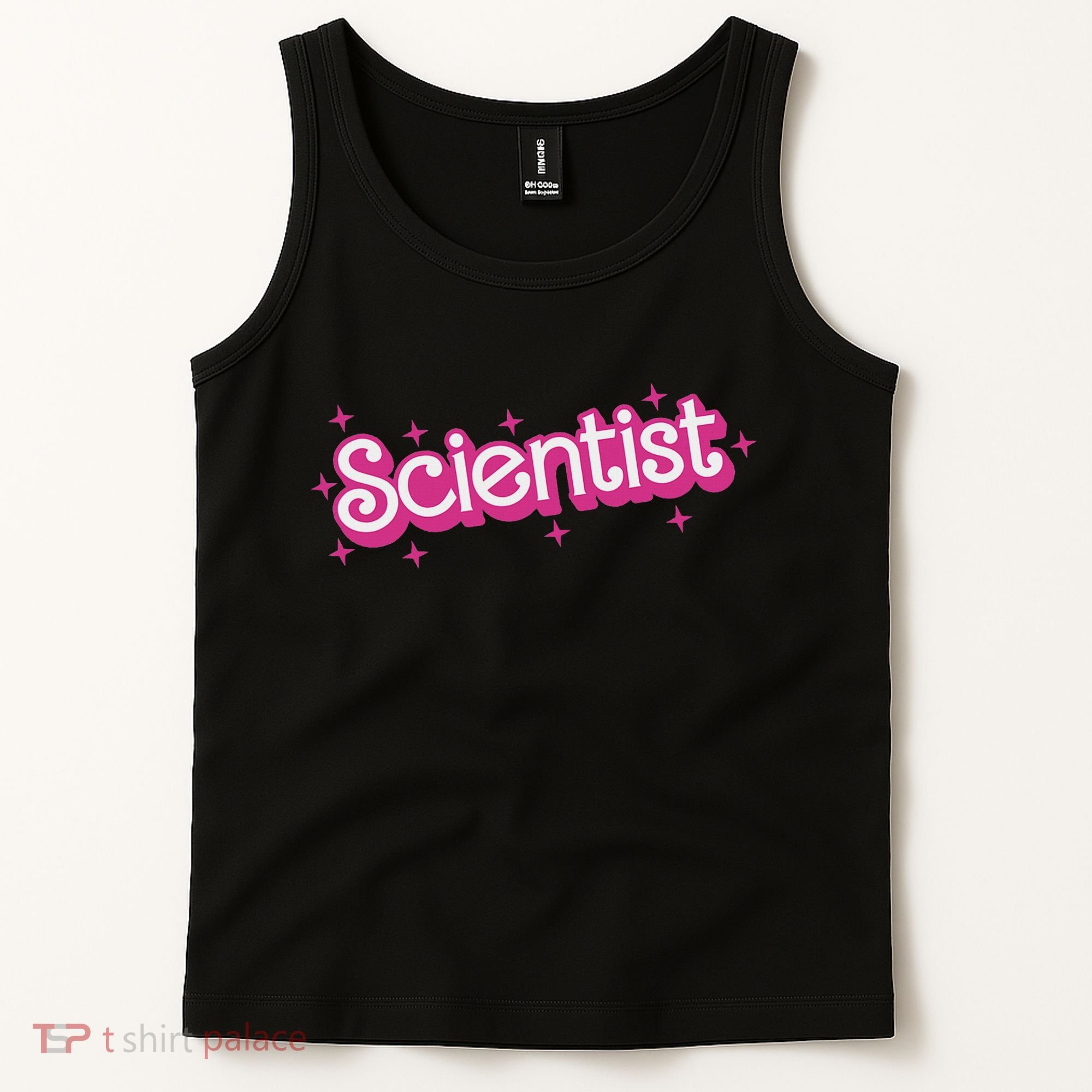 Women Retro Scientist Science Teacher Back To School Tank Top