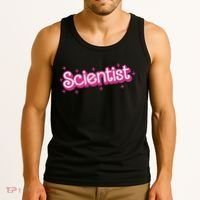 Women Retro Scientist Science Teacher Back To School Tank Top thumb 3
