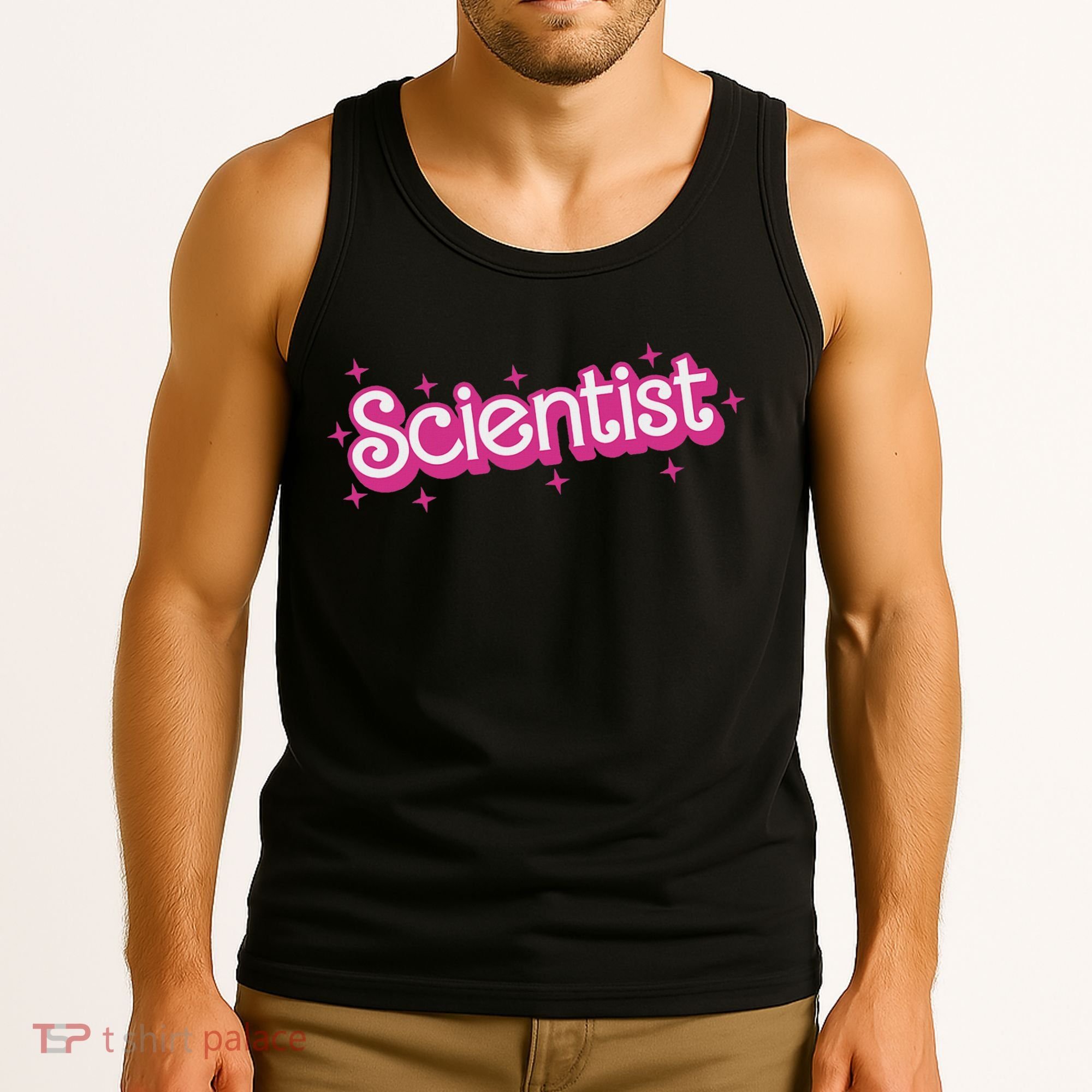 Women Retro Scientist Science Teacher Back To School Tank Top
