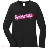 Women Retro Scientist Science Teacher Back To School Women's Long Sleeve Shirt thumb 0