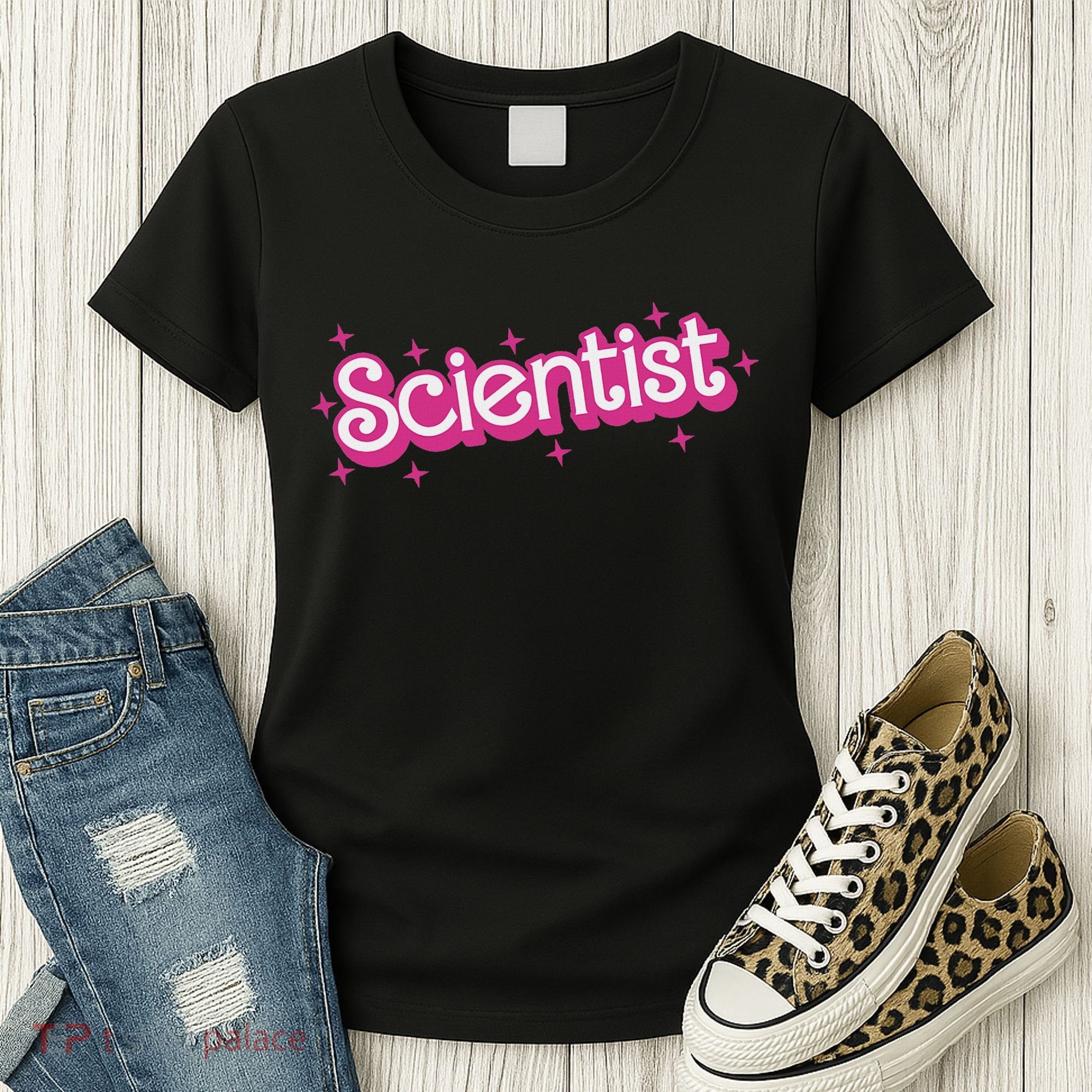 Women Retro Scientist Science Teacher Back To School Women's T-Shirt