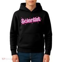 Women Retro Scientist Science Teacher Back To School Kids Hoodie thumb 4